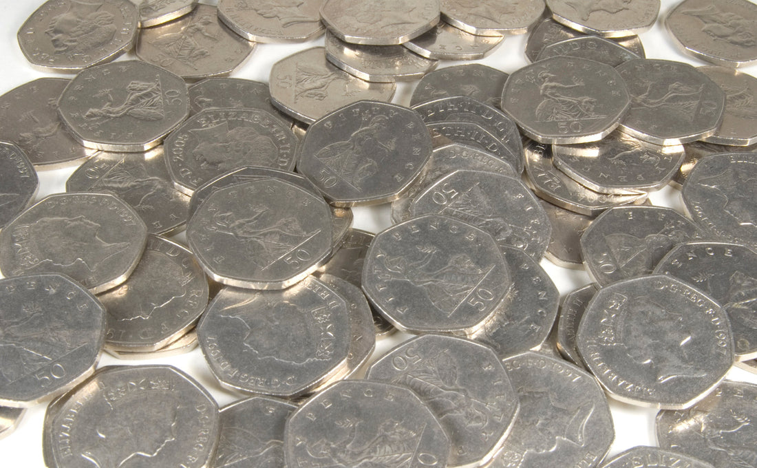 Rare 50p coins in circulation