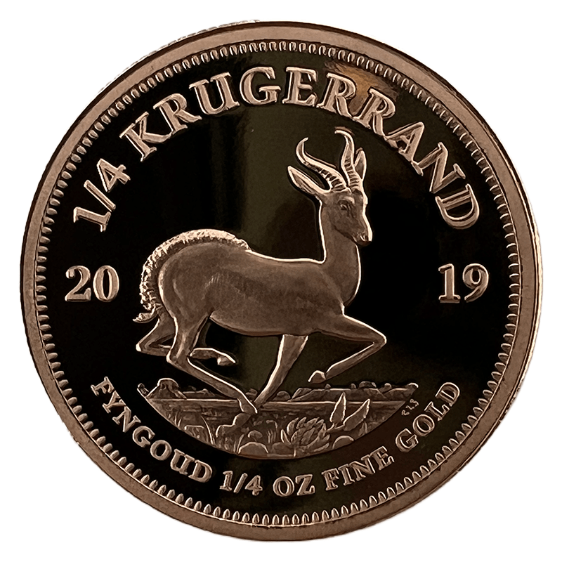 Exclusive Coins Complete Sets 2019 Gold Proof Krugerrand 4-Coin Fractional Set – South African Mint