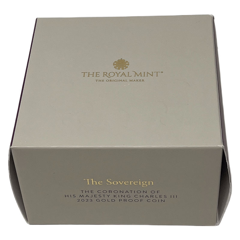 The Royal Mint Coins 2023 Gold Proof Sovereign – King Charles III | The Royal Mint