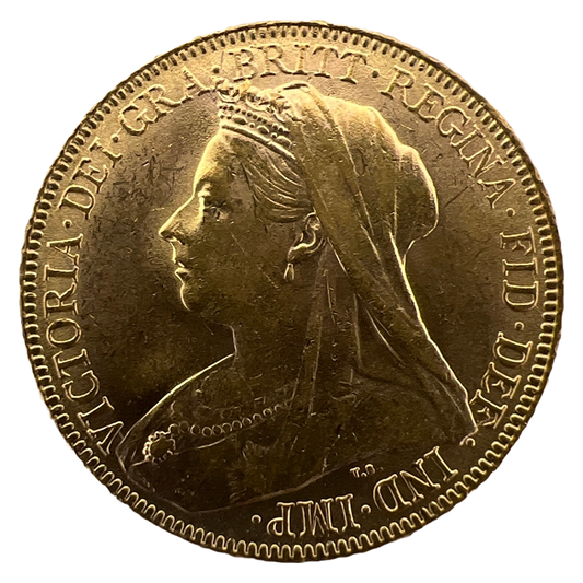 1900 Queen Victoria Gold Sovereign