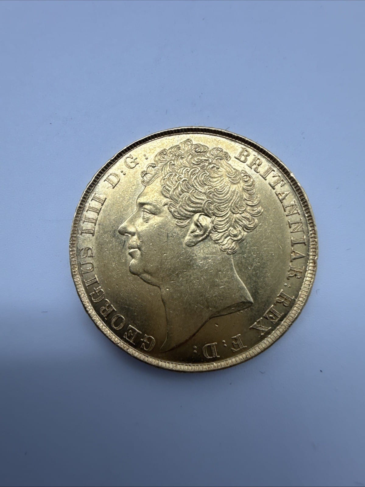 Exclusive Coins 1823 King George IV Gold Two Pound  Nice Grade First Ever Double Sovereign .