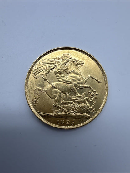 Exclusive Coins 1823 King George IV Gold Two Pound  Nice Grade First Ever Double Sovereign .