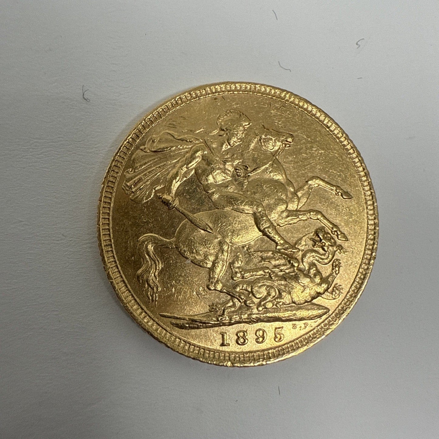 Exclusive Coins 1895 Sydney Mint Queen Victoria Full Gold Sovereign 22k