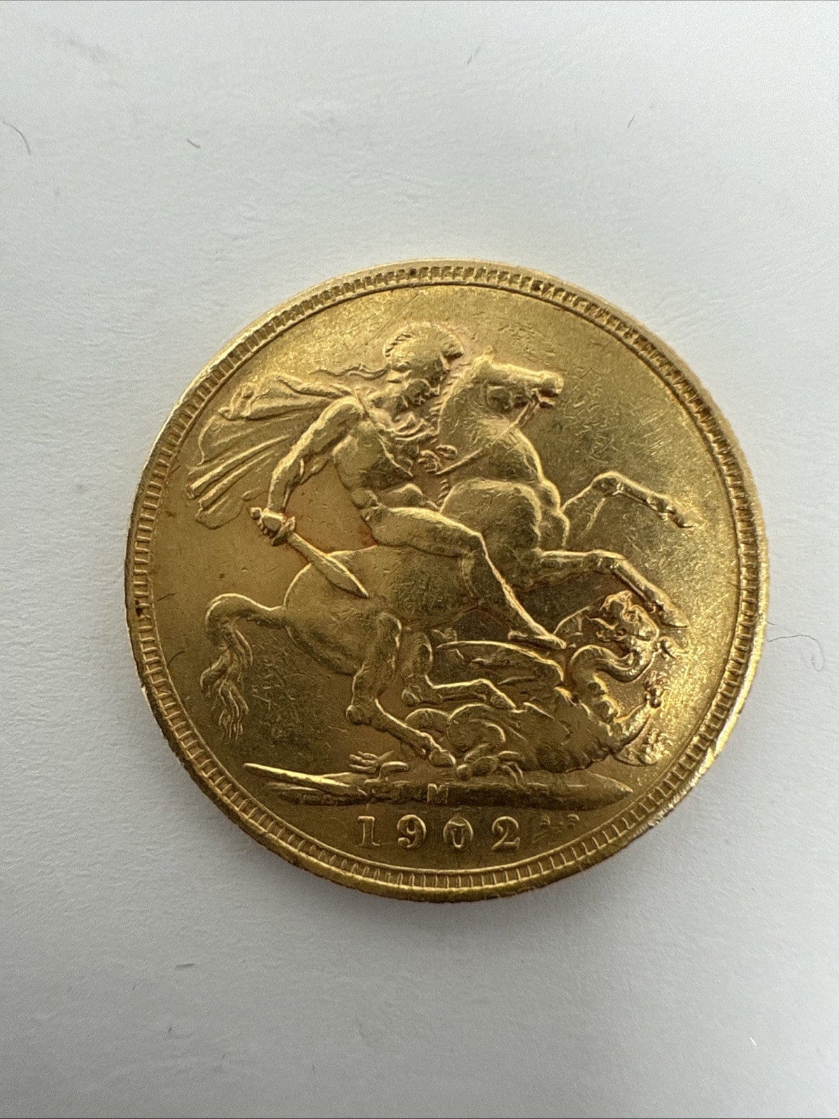 Exclusive Coins 1902 King Edward VII Full Gold Sovereign Coronation Year 22k