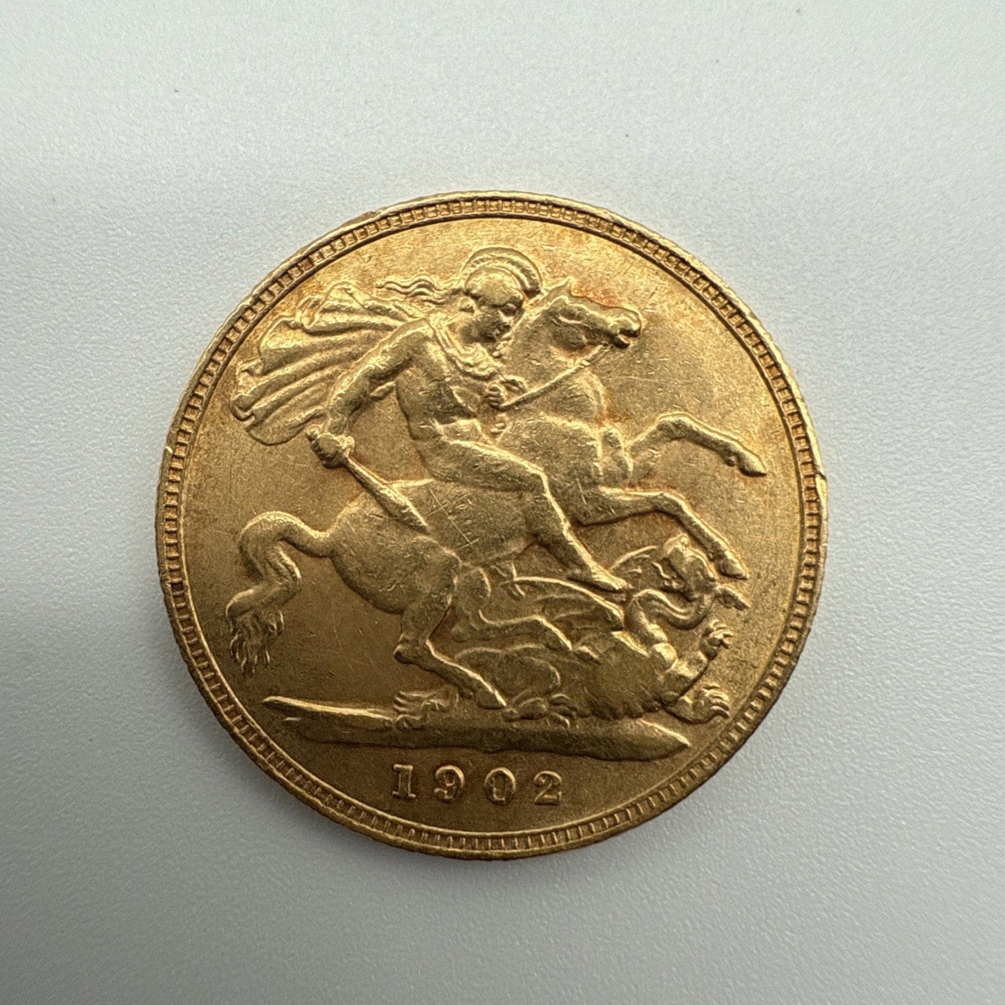 Exclusive Coins 1902 King Edward VII Half Sovereign Coronation Year 22k