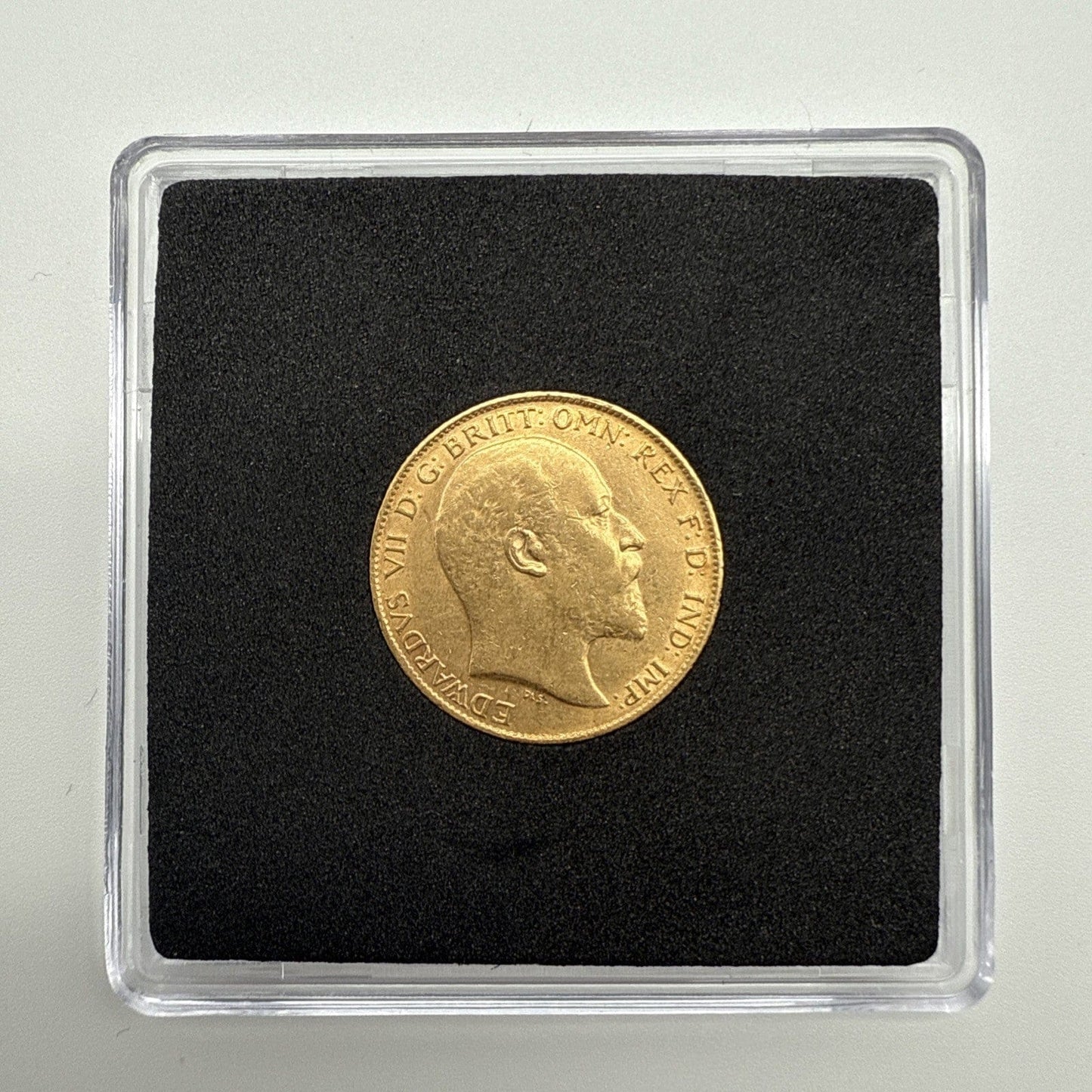 Exclusive Coins 1902 King Edward VII Half Sovereign Coronation Year 22k