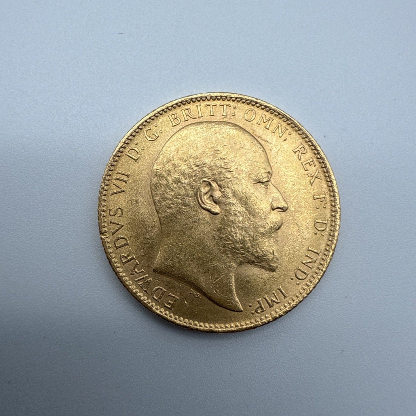 Exclusive Coins 1906 King Edward VII Full Gold Sovereign 22k