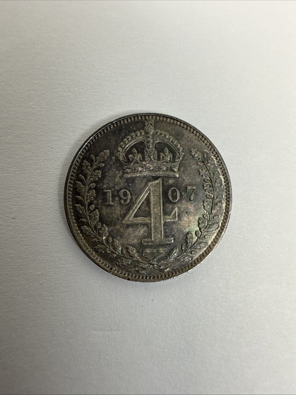 Exclusive Coins 1907 King Edward VII  Proof Silver Maundy Set In The Original Case Of Issue