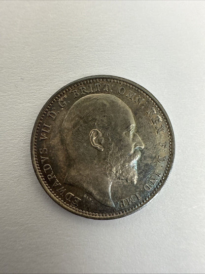 Exclusive Coins 1907 King Edward VII  Proof Silver Maundy Set In The Original Case Of Issue