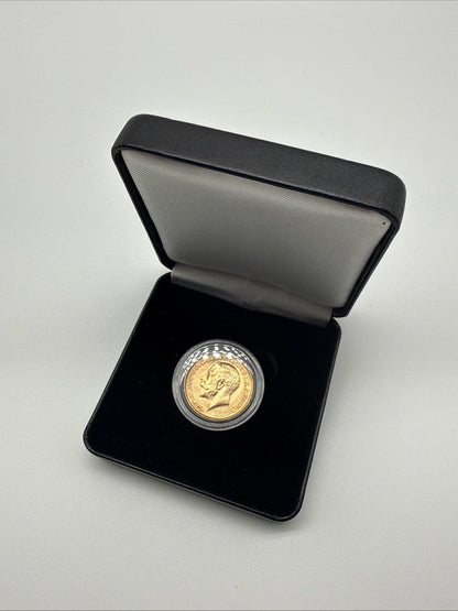 Exclusive Coins 1917 King George V Struck In Perth  Full Gold Sovereign 22k