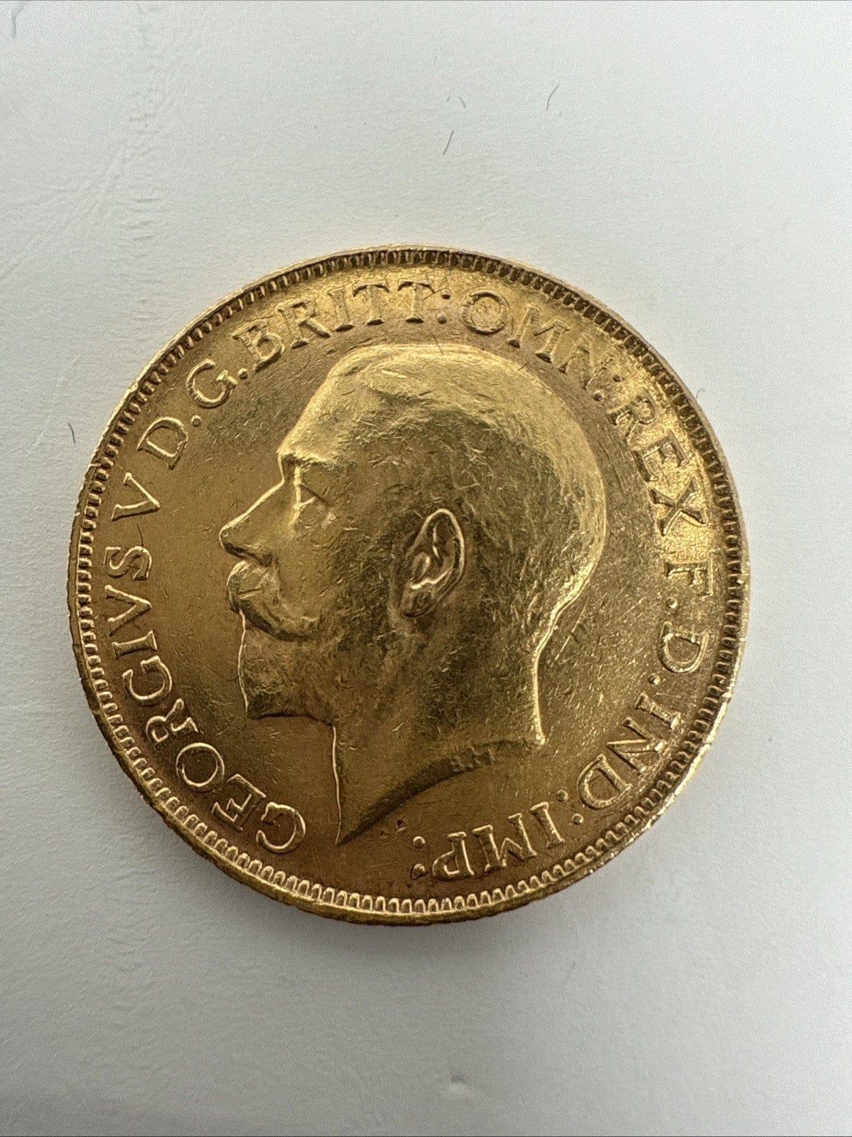 Exclusive Coins 1918 King George V Perth Mint Full Gold Sovereign 22k