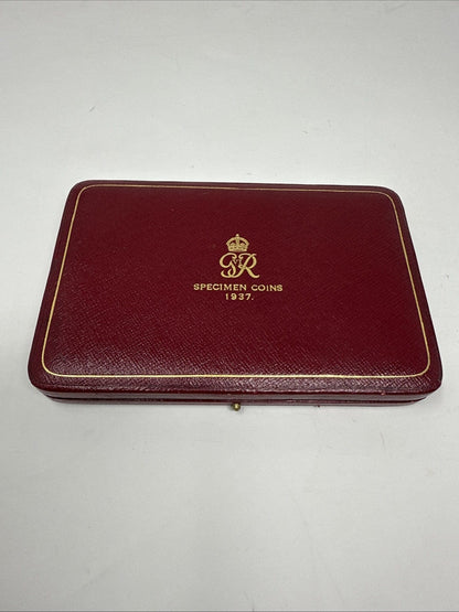 Exclusive Coins 1937 ProofSpecimen Coin Set - 15 Coins Including Maundy Money - In Original Case