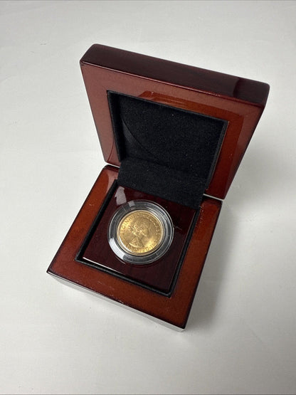 Exclusive Coins 1966 Queen Elizabeth II Gold Full Sovereign Nice Example 22k 7.98g #2