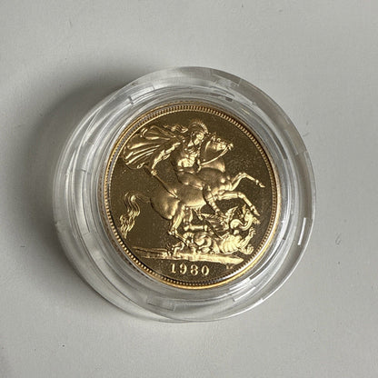 Exclusive Coins 1980 Queen Elizabeth II Four Coin Proof Set The First Year Of Issue 22k