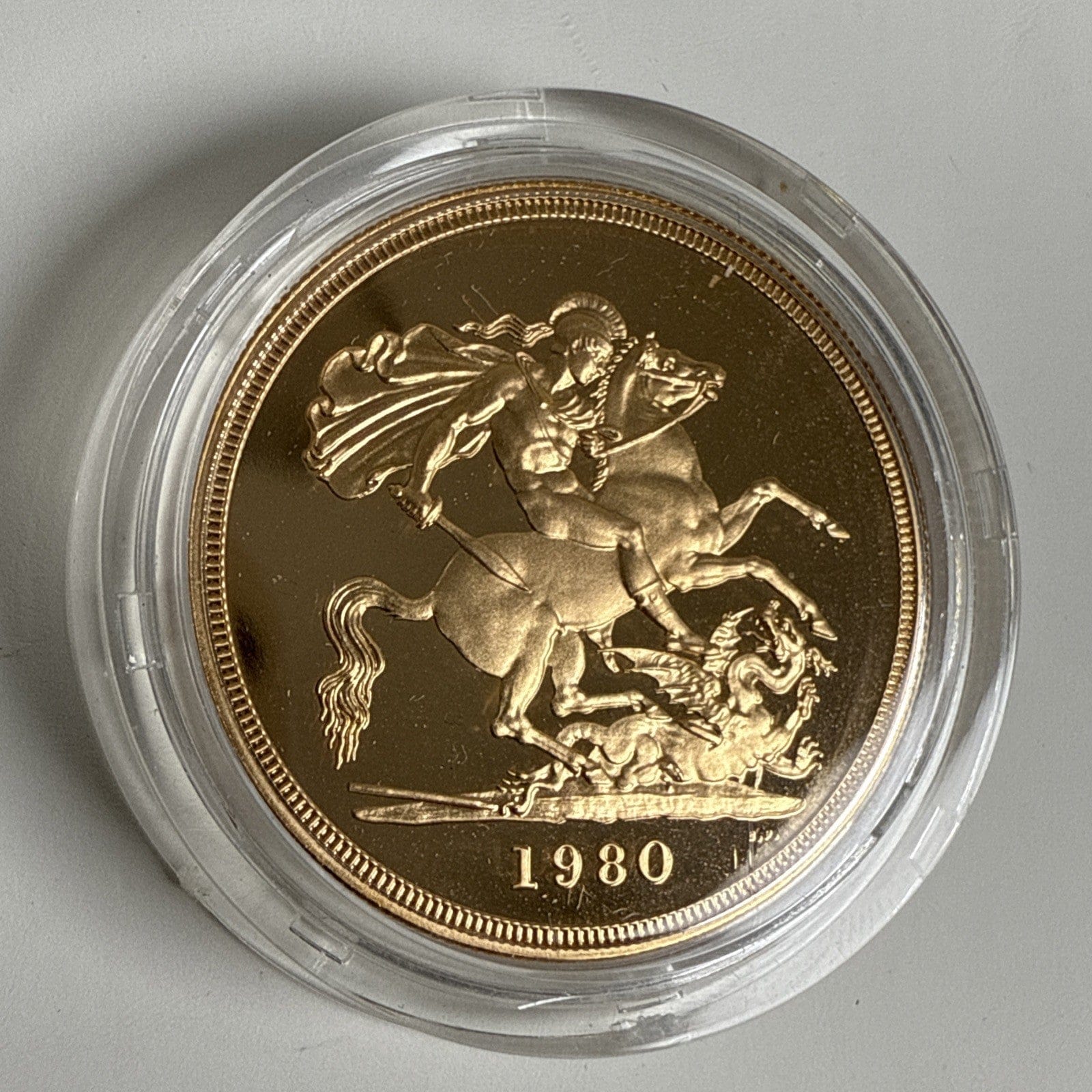 Exclusive Coins 1980 Queen Elizabeth II Four Coin Proof Set The First Year Of Issue 22k