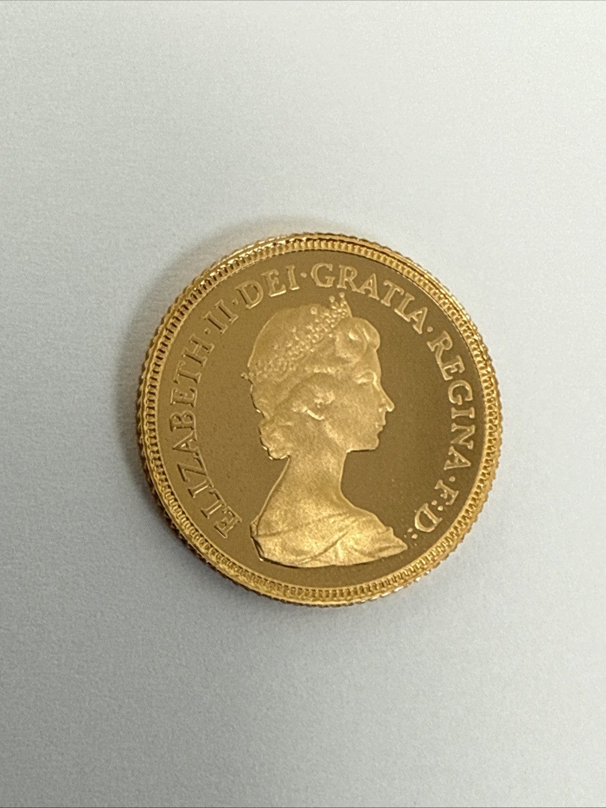 Exclusive Coins 1980 Queen Elizabeth II Proof Half Sovereign (case & Certs ) Royal Mint