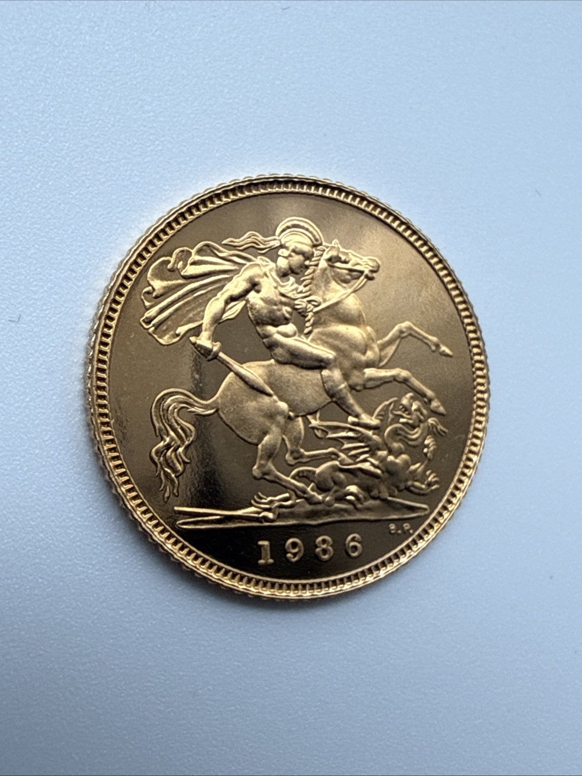 Exclusive Coins 1986 Queen Elizabeth II Proof Half Sovereign FDC Royal Mint