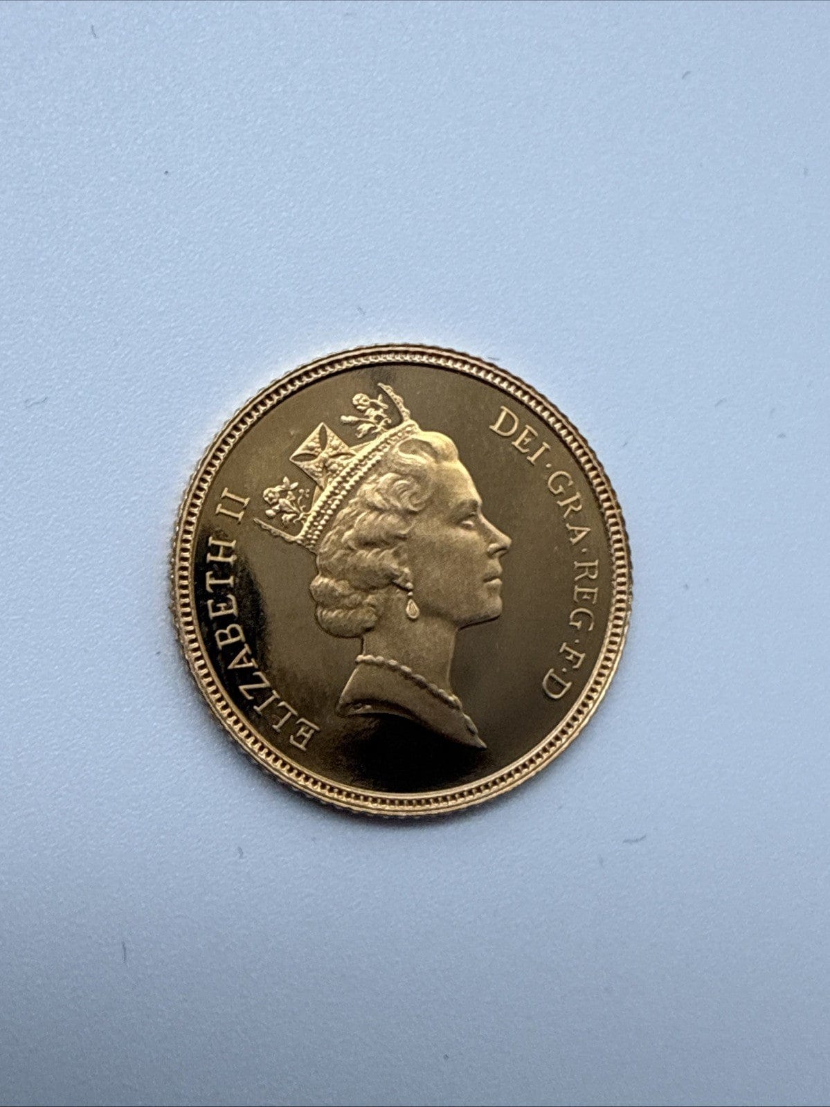 Exclusive Coins 1986 Queen Elizabeth II Proof Half Sovereign FDC Royal Mint