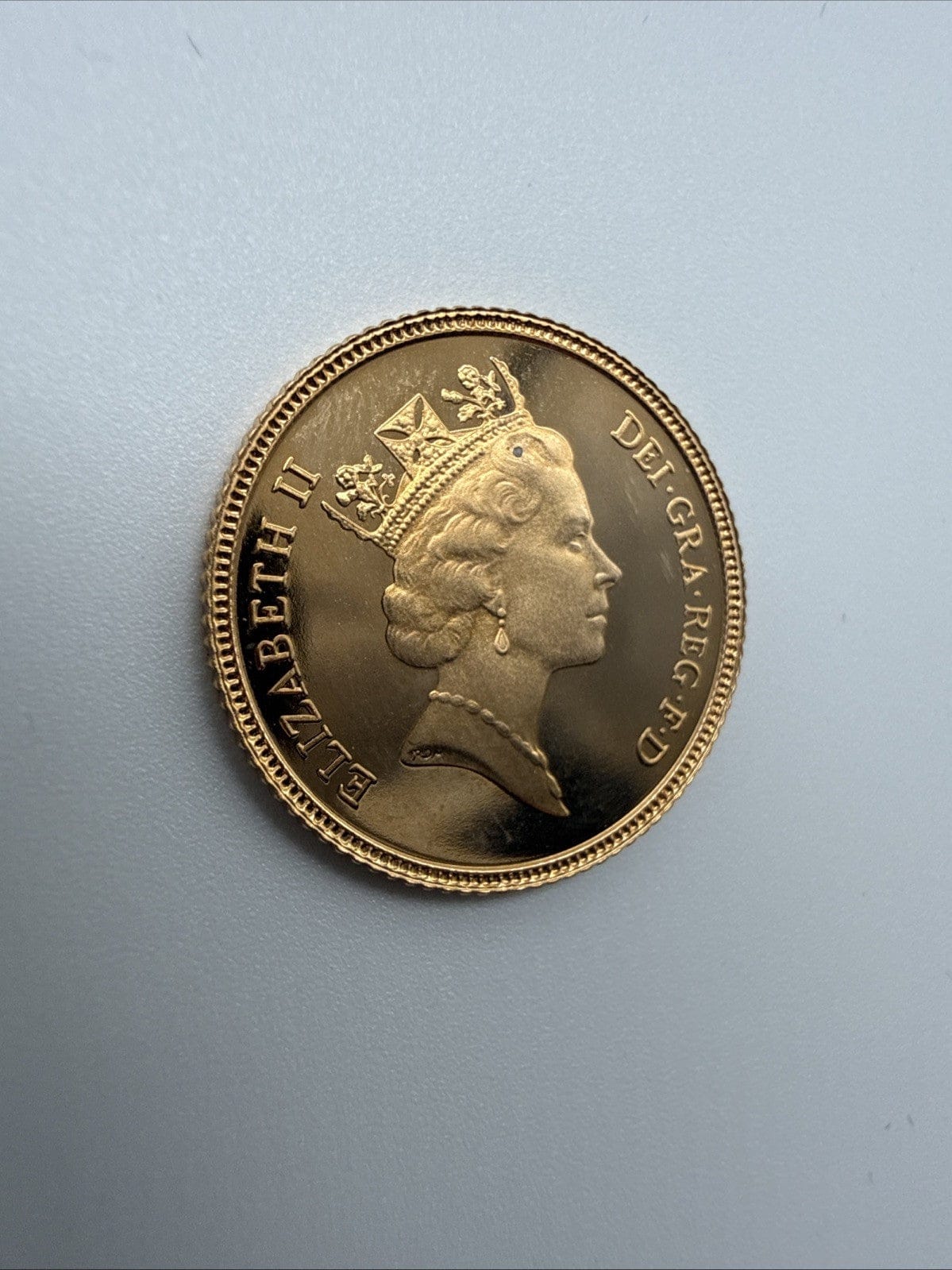 Exclusive Coins 1987 Queen Elizabeth II Proof Half Sovereign FDC Royal Mint