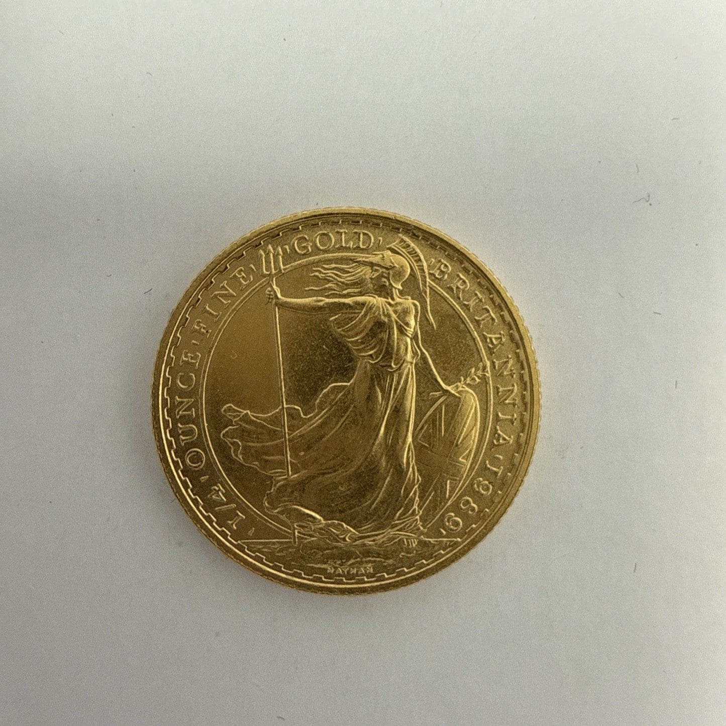 Exclusive Coins 1989 1/4 Oz Gold Britannia 24k