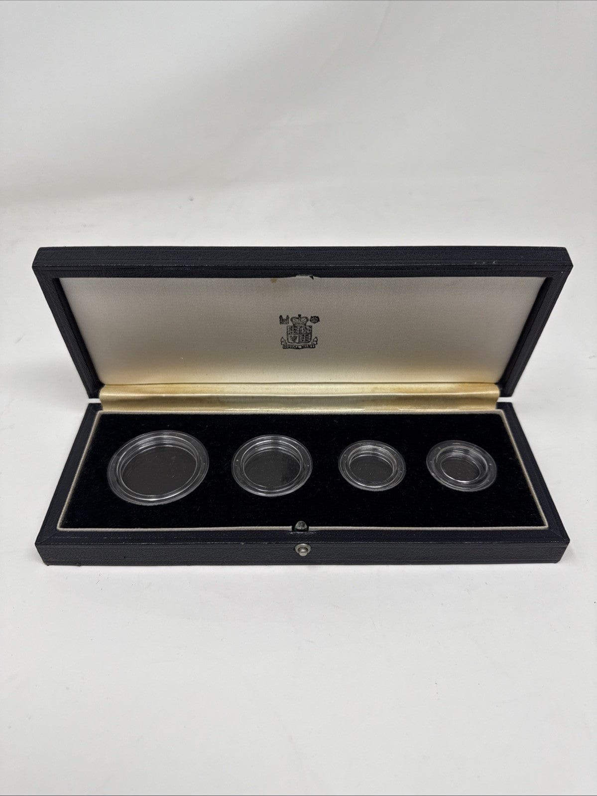 Exclusive Coins 1989 Four Coin Tudor Rose Original Royal Mint Case Capsules & Certs Included