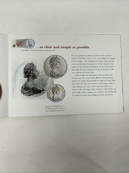Exclusive Coins 1996 All Change Proof Silver Royal Mint Set Complete With COA