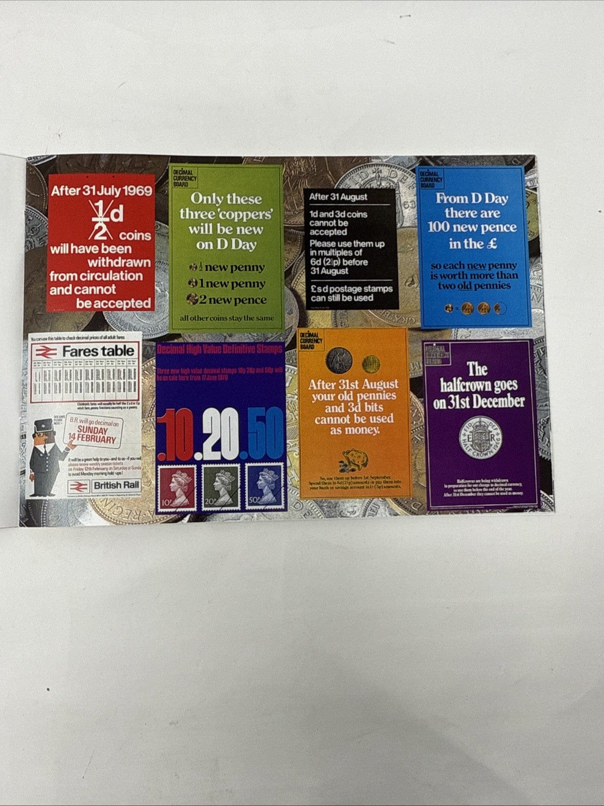 Exclusive Coins 1996 All Change Proof Silver Royal Mint Set Complete With COA