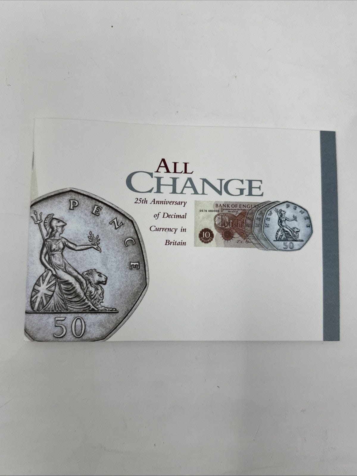 Exclusive Coins 1996 All Change Proof Silver Royal Mint Set Complete With COA