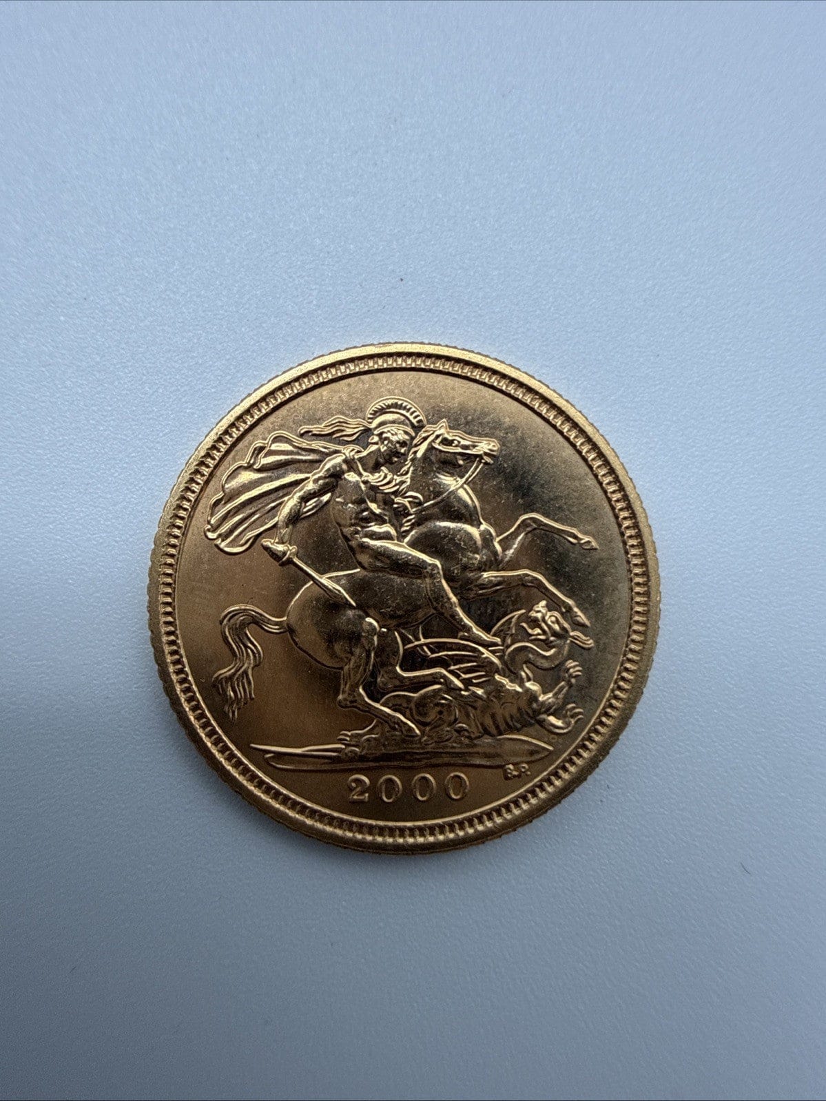 Exclusive Coins 2000 Queen Elizabeth II Half Sovereign 22k Royal Mint