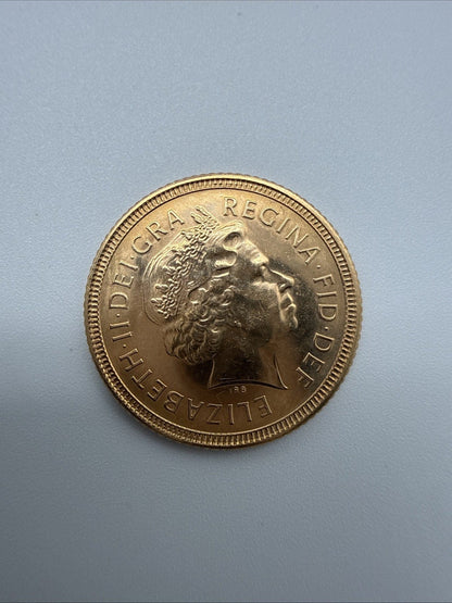 Exclusive Coins 2000 Queen Elizabeth II Half Sovereign 22k Royal Mint