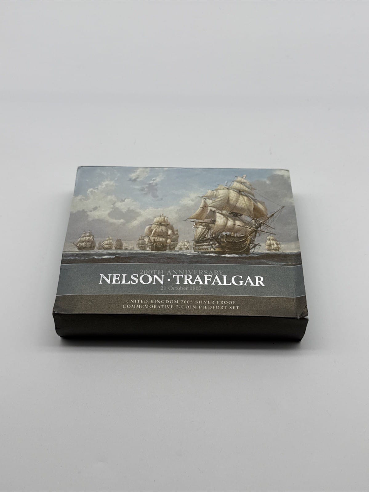 Exclusive Coins 2005 Nelson . Trafalger Silver Piedfort Proof Set Royal Mint