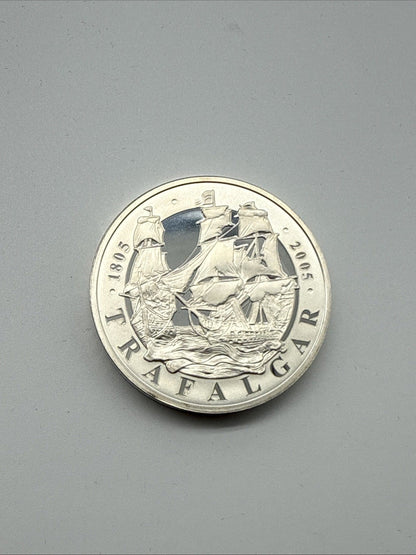 Exclusive Coins 2005 Nelson . Trafalger Silver Piedfort Proof Set Royal Mint
