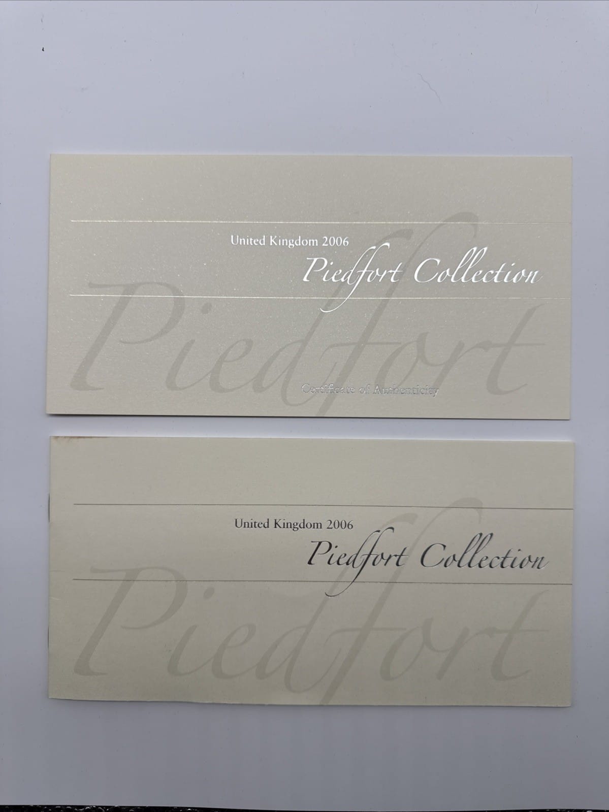 Exclusive Coins 2006 QEII Silver Proof Piedfort Collection With  The Victoria Cross Fifty Pence