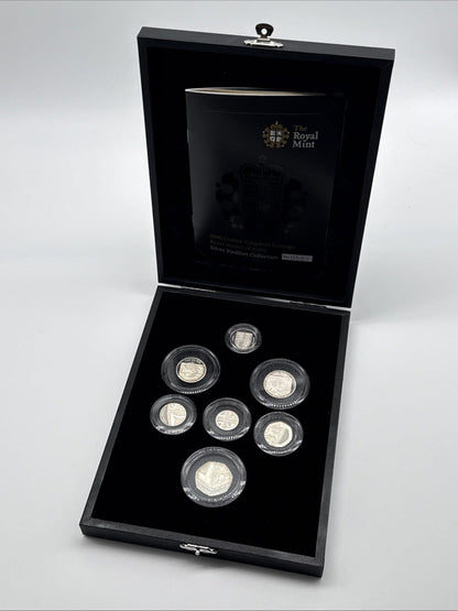 Exclusive Coins 2008 Royal Shield of Arms Silver Piedfort Coin Collection