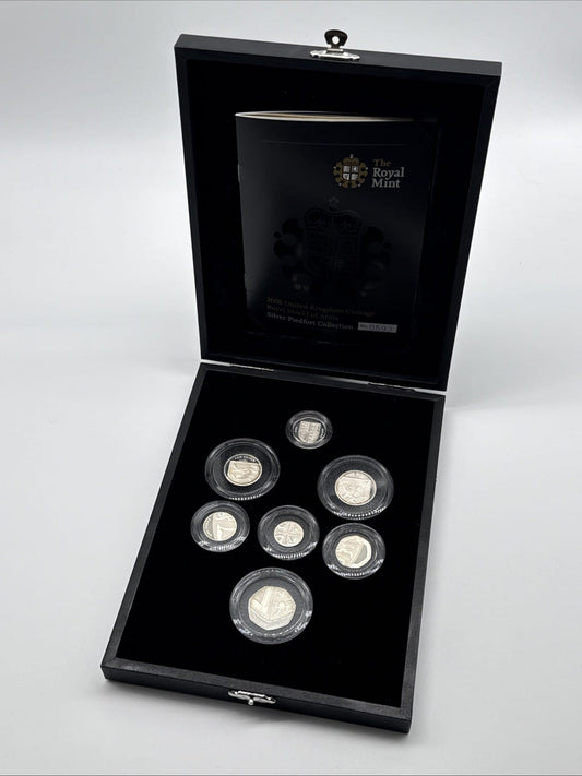 Exclusive Coins 2008 Royal Shield of Arms Silver Piedfort Coin Collection