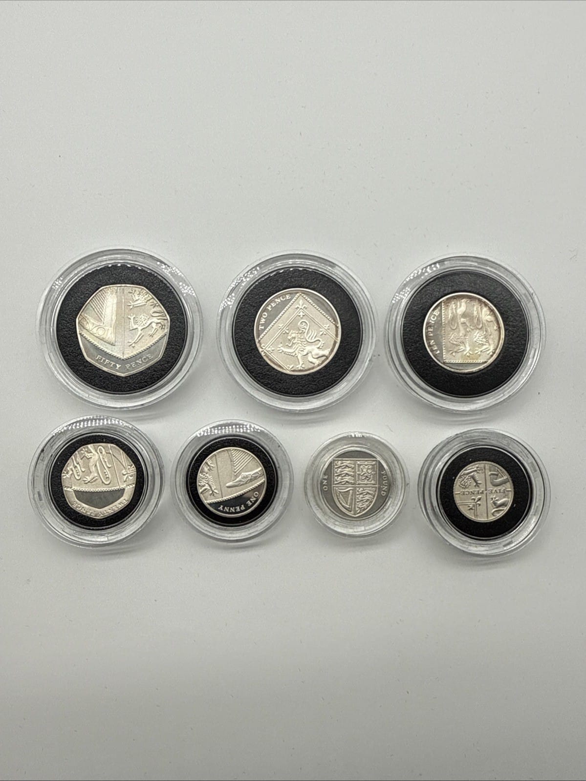 Exclusive Coins 2008 Royal Shield of Arms Silver Piedfort Coin Collection