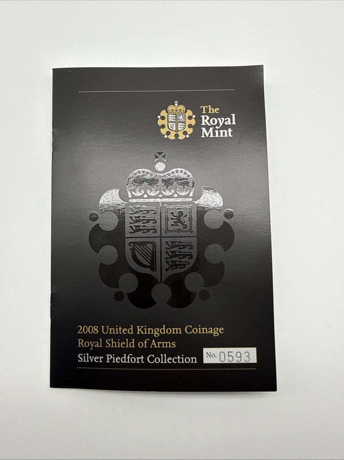 Exclusive Coins 2008 Royal Shield of Arms Silver Piedfort Coin Collection