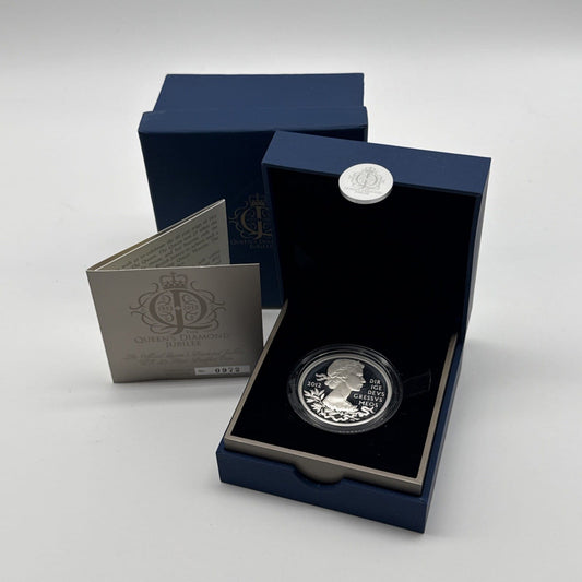 Exclusive Coins 2012 The Queens Dimond Jubilee Uk Silver £5  Piedfort Proof Coin Royal Mint
