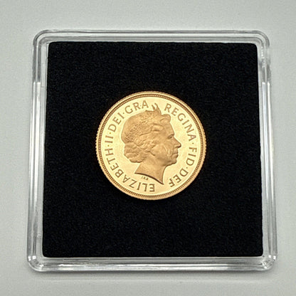 Exclusive Coins 2013 Queen Elizabeth II Proof Full Gold Sovereign