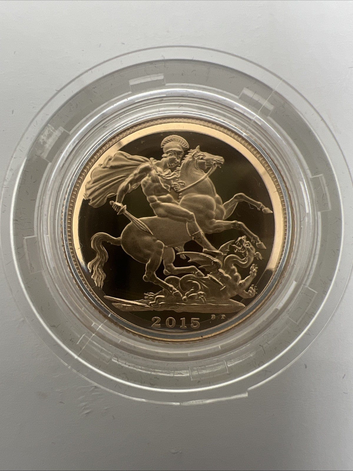 Exclusive Coins 2015 Fifth portrait Of Queen Elizabeth II Proof Full Gold Sovereign Royal Mint