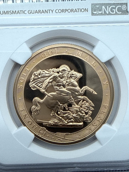 Exclusive Coins 2017 200th Anniversary Five Pound NGC 69 DPL