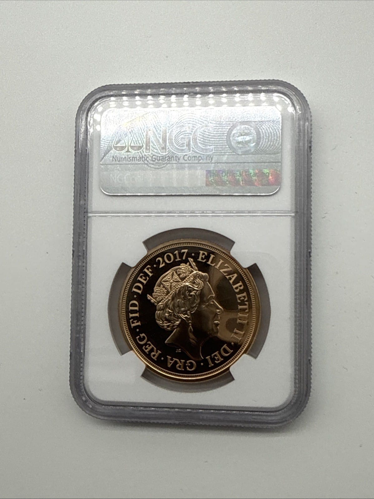 Exclusive Coins 2017 200th Anniversary Five Pound NGC 69 DPL