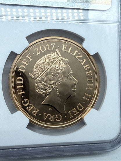 Exclusive Coins 2017 200th Anniversary Five Pound NGC 69 DPL