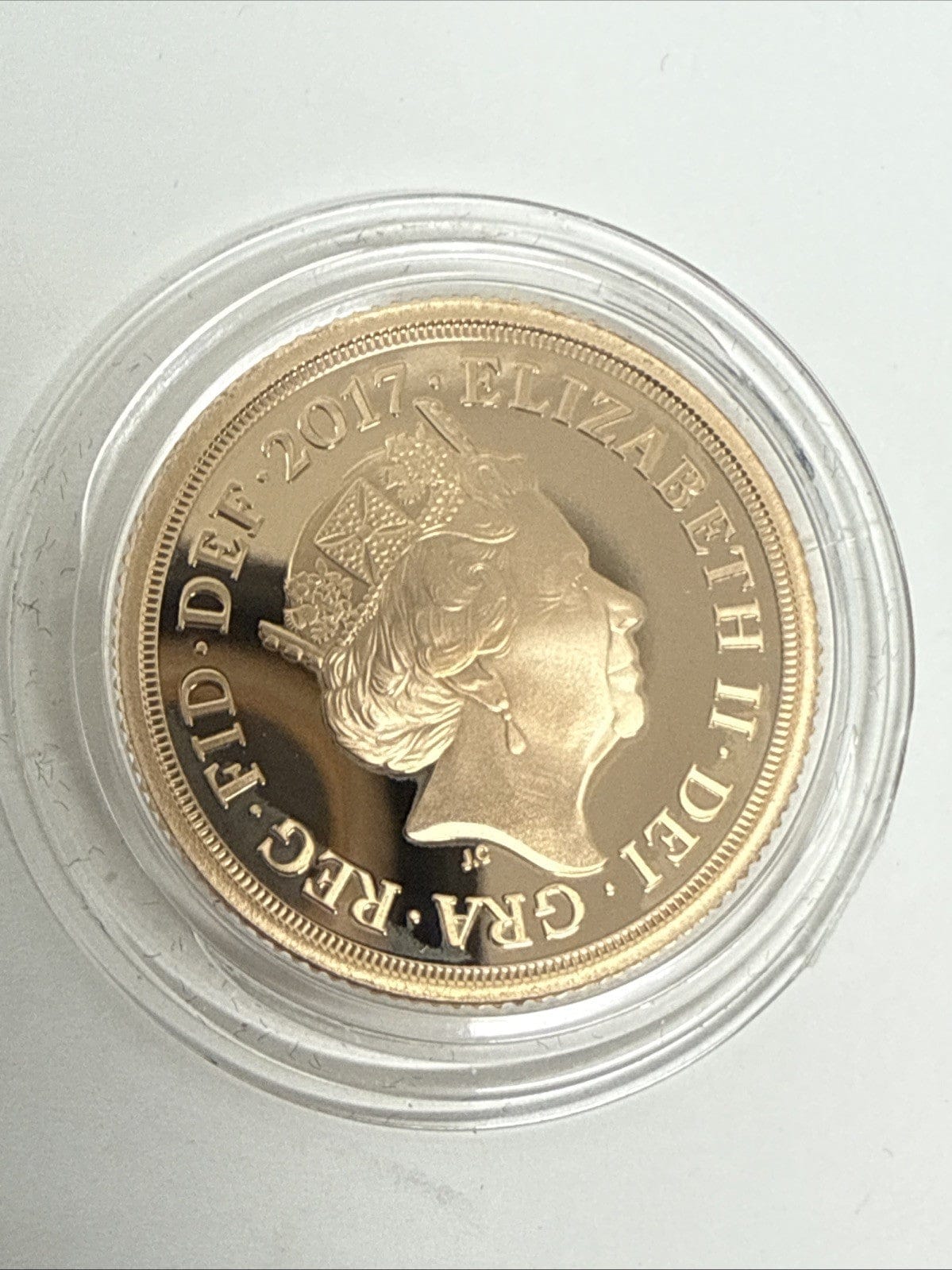 Exclusive Coins 2017  - 200th Anniversary Proof Full Gold Sovereign Box & Coa Royal Mint