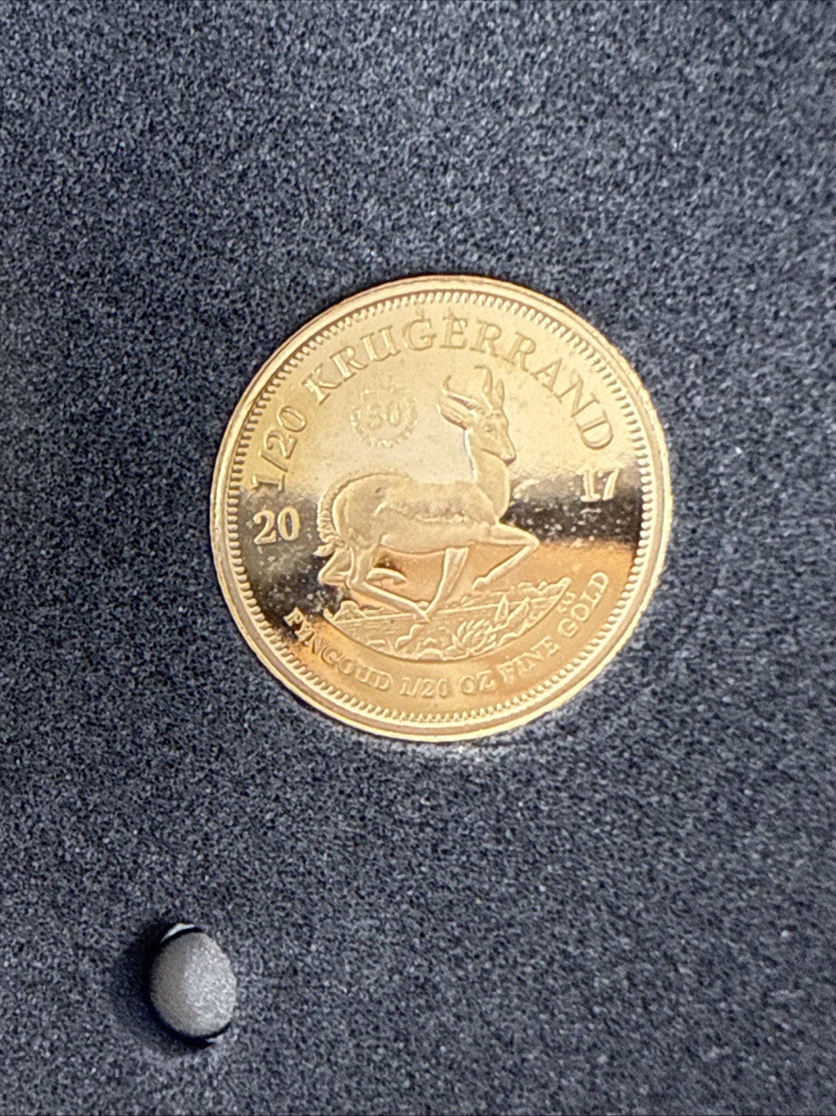 Exclusive Coins 2017 - 50th Anniversary Proof 3  Coin Krugerrand Set 1oz 1/20 1/50  36.27g 22k