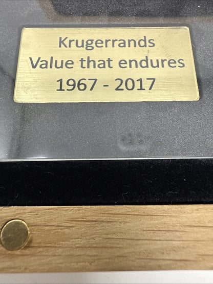 Exclusive Coins 2017 - 50th Anniversary Proof 3  Coin Krugerrand Set 1oz 1/20 1/50  36.27g 22k