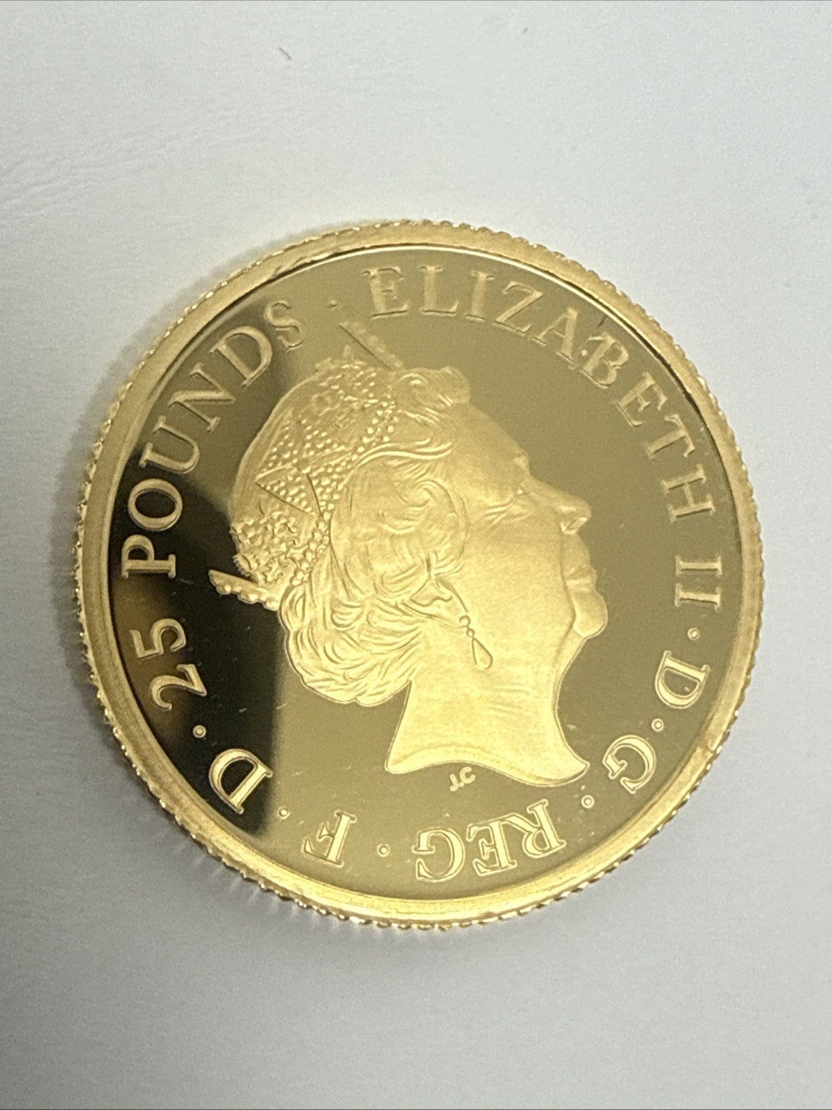 Exclusive Coins 2017 Queens Beast The Lion Of England Proof 1/4 Oz 24k Coin Royal Mint #2