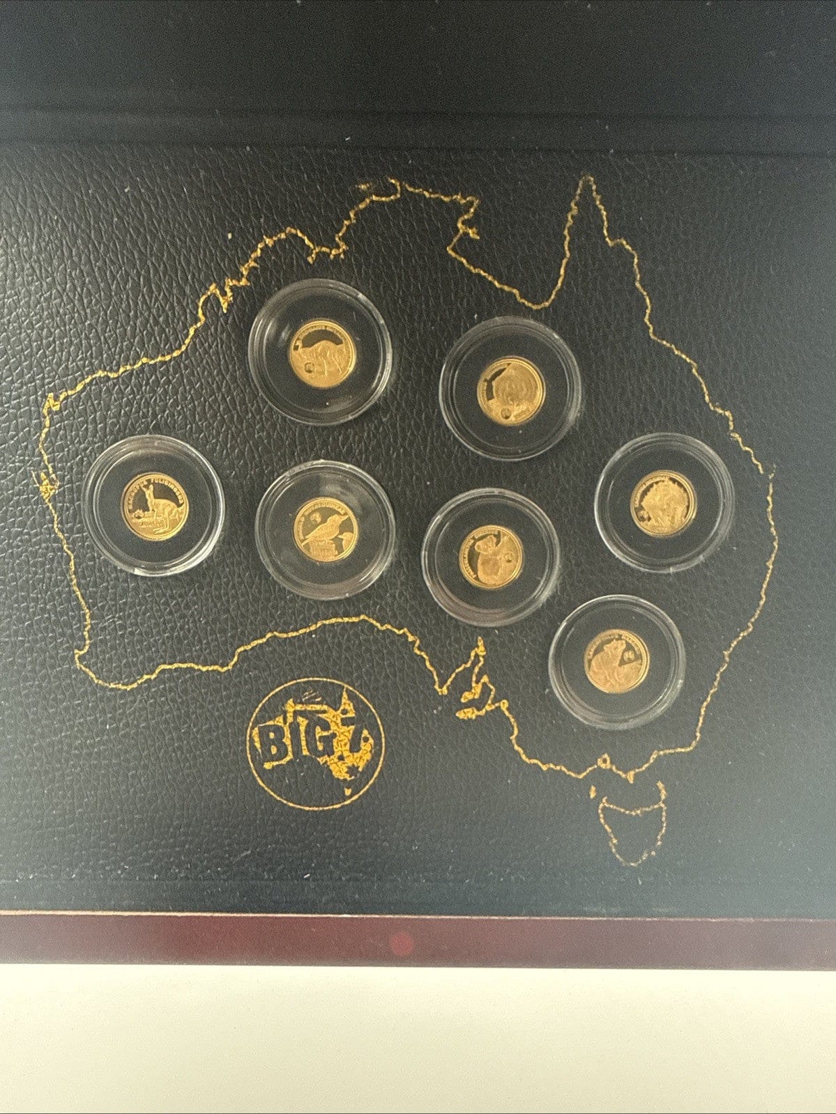 Exclusive Coins 2018 Big Seven 24k Gold Australian Coin Collection Only 1000 Issued