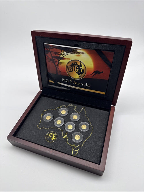 Exclusive Coins 2018 Big Seven 24k Gold Australian Coin Collection Only 1000 Issued