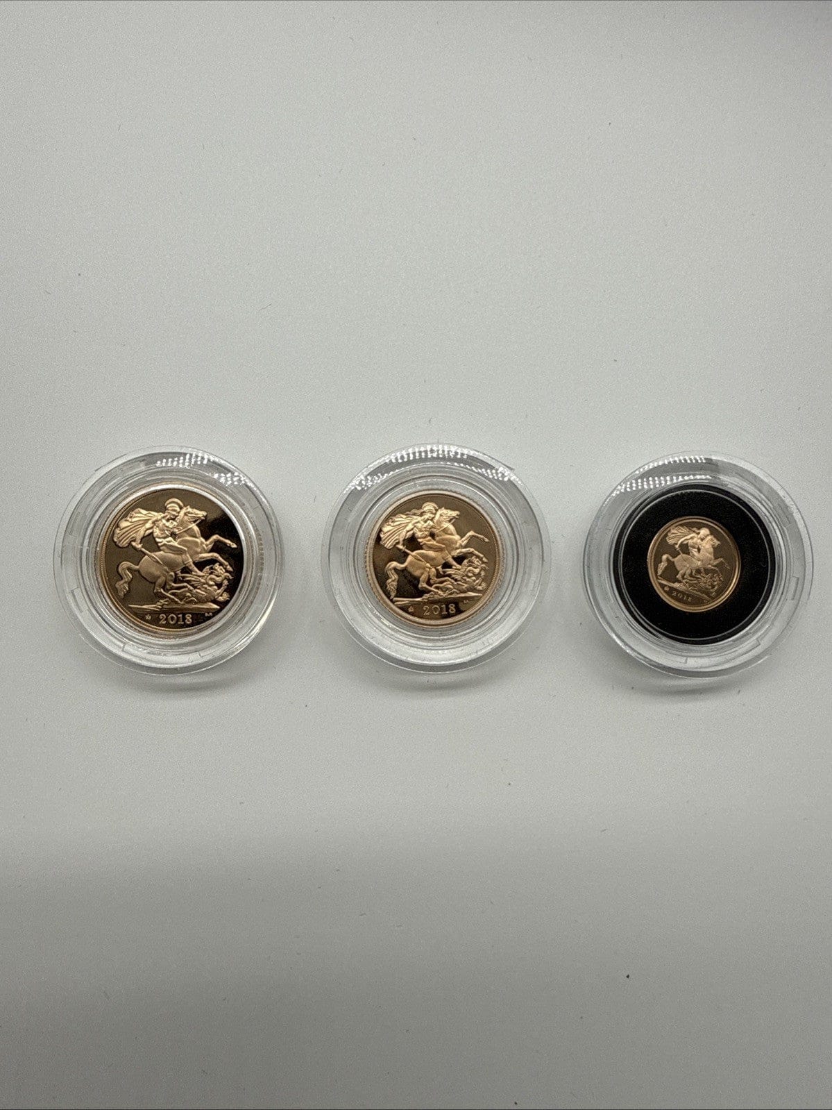 Exclusive Coins 2018 Queen Elizabeth II Proof Three Coin Sovereign Set The 65th  Anniversary